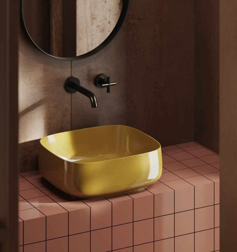 Lavoar Cognac Quadro Artceram curcuma