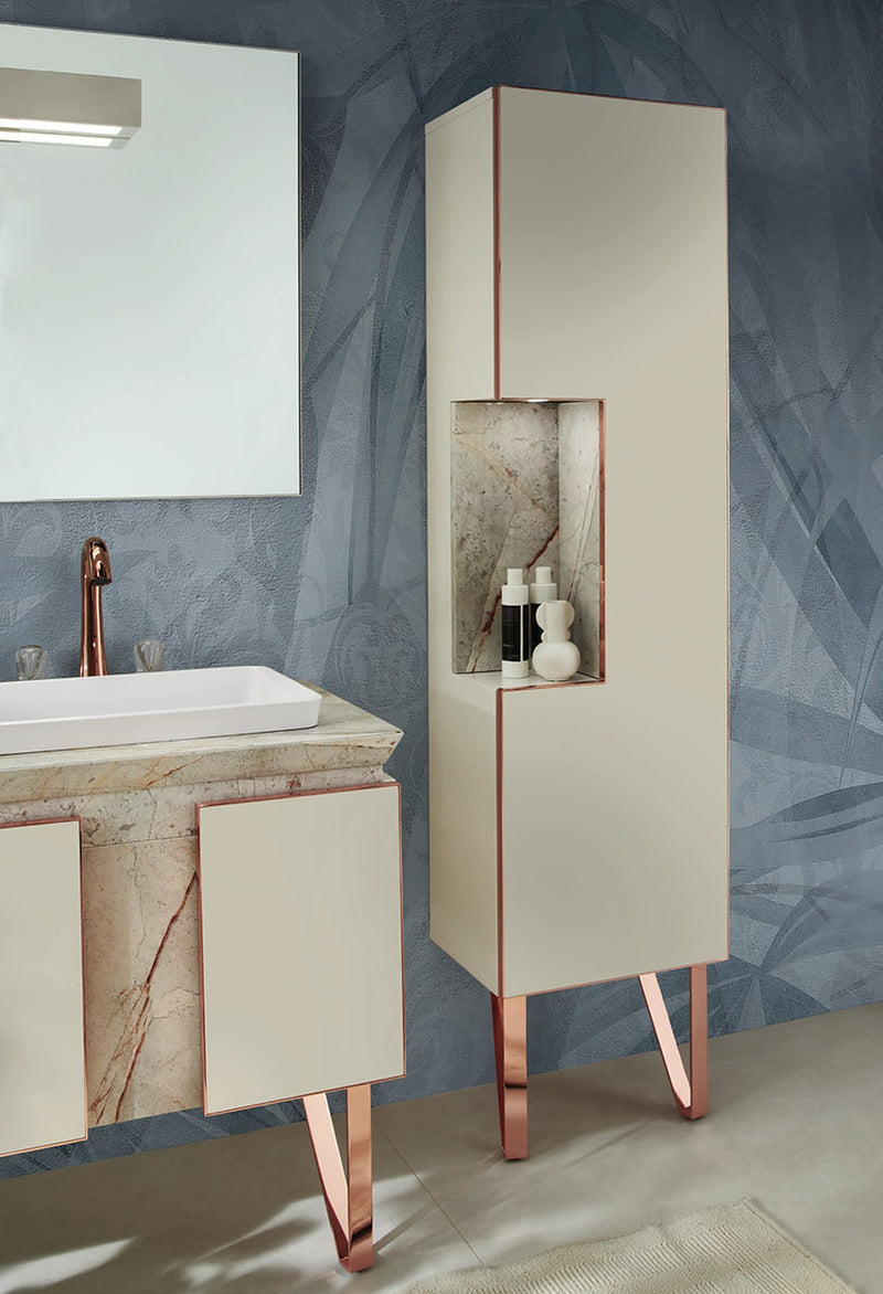 Coloană baie Tango Mia Italia – coloana Tango lângă mobilierul Tango