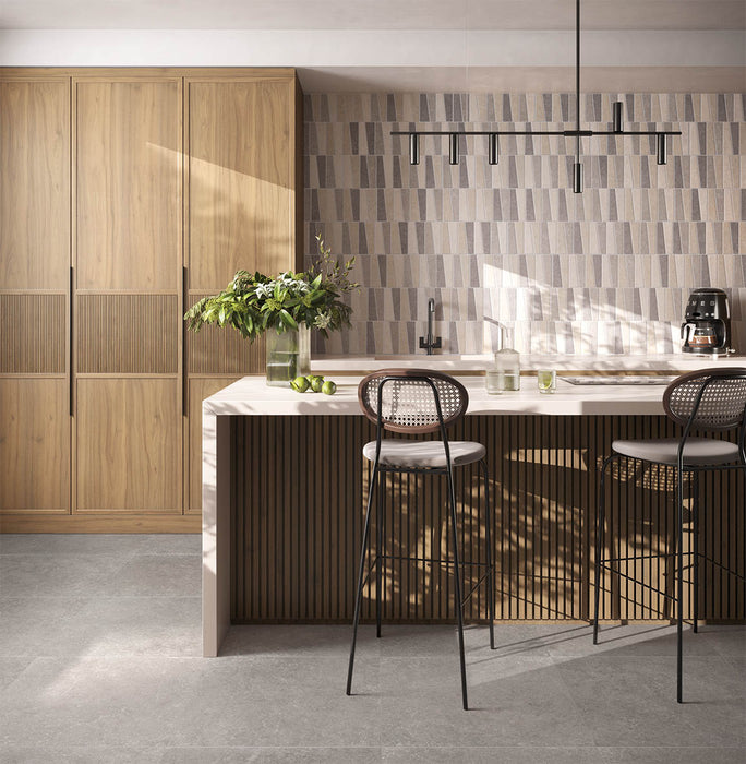 Gresie Porțelanată Crema Luna Mist Mat 60x120 cm – Sichenia Italia