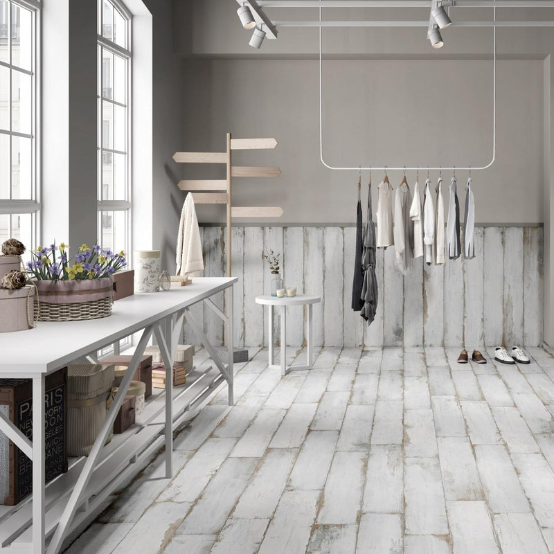 Gresie porțelanată Denver 20 × 120 cm, mat, aspect lemn – Pamesa