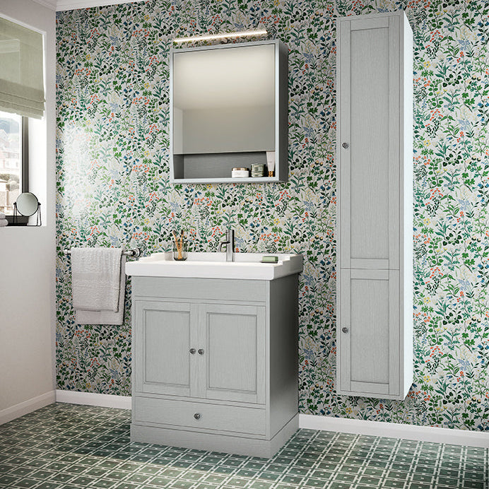 Mobilier baie clasic Dora 02, 75 cm, lemn masiv – Eban Mobili