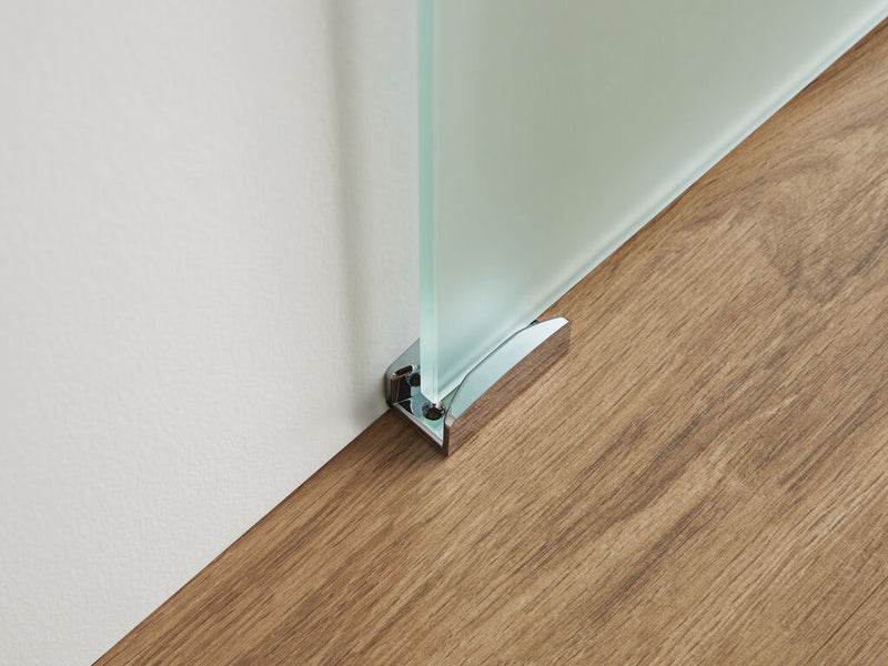 Ușă Glisantă Duș cu Profil Aluminiu Crom | Sticlă 8mm | 75 cm sau 85 cm | GME