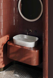 Lavoar Ghost 65 Artceram pe mobilier