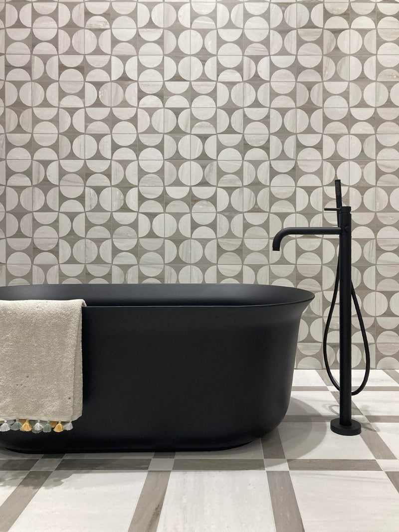 Gresie porțelanată Decor Hoop Dolomite & Palissandro 60 × 120 cm – Sichenia