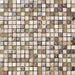 Mozaic decorativ Lagos 30x30 cm gresie portelanata nuante duna si insertii sidef iridescent
