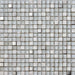 Mozaic decorativ Lagos 30x30 cm gresie portelanata nuante gheața (glacier) alb si gri transparent