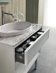 Mobilier baie Atelier 80 cm Mia Italia – detaliu Atelier 03: sertar mare cu organizator