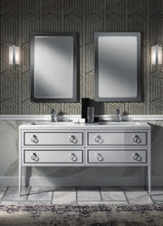 Mobilier baie Elegance Napoleon 156 cm Mia Italia – compoziția Elegance Napoleon 27, 156 cm, 4 sertare, lăcuit alb