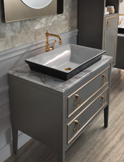 Mobilier baie Elegance Napoleon 96 cm Mia Italia – detaliu Elegance Napoleon 28, lavoar pe blat (la cerere)