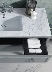 Mobilier baie Elegance Napoleon 126 cm Mia Italia – detaliu Elegance Napoleon 33, sertar deschis