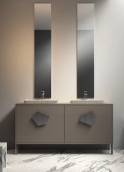 Mobilier baie Five Points Mia Italia – compoziția Five Points 03 (160 cm), cu două sertare mari