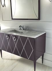 Mobilier baie Park Avenue 120 cm Mia Italia – detaliu Park Avenue 01 cu blat din marmură