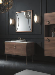 Mobilier baie Park Avenue 120 cm Mia Italia – compoziția Park Avenue 04 în nuc Canaletto