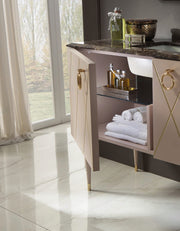 Mobilier baie Park Avenue 160 cm Mia Italia – Park Avenue 010 cu ușa deschisă, același design