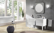 Mobilier baie Portofino 82 cm Mia Italia – compoziția Portofino 04, 120 cm, alb, mânere aurii