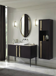 Mobilier baie Tribeca 160 cm Mia Italia – compoziția Tribeca 010 (120 cm), același design