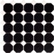 Placă mozaic decorativ Octagon 29,5×29,5 cm – porțelan glazurat negru și alb