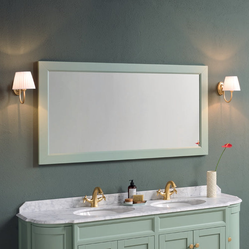 Oglindă baie clasică Babila 160 × 80 cm, ramă lăcuită – Gaia Mobili