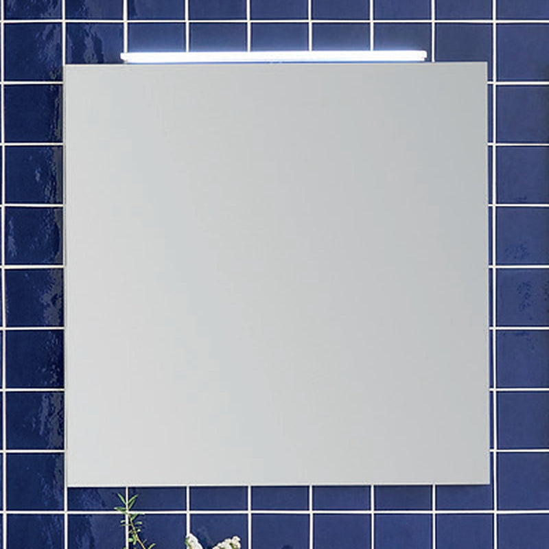 Oglindă baie dreptunghiulară cu margine lustruită 75 × 70 cm – Gaia Mobili