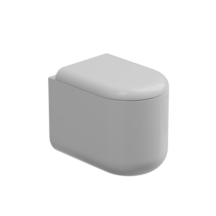 Vas WC Stativ Petra Alb Lucios – GSG Ceramica 36×53 cm | Made in Italy