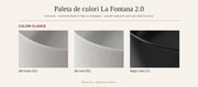 Paleta de culori La Fontana 2.0 Artceram