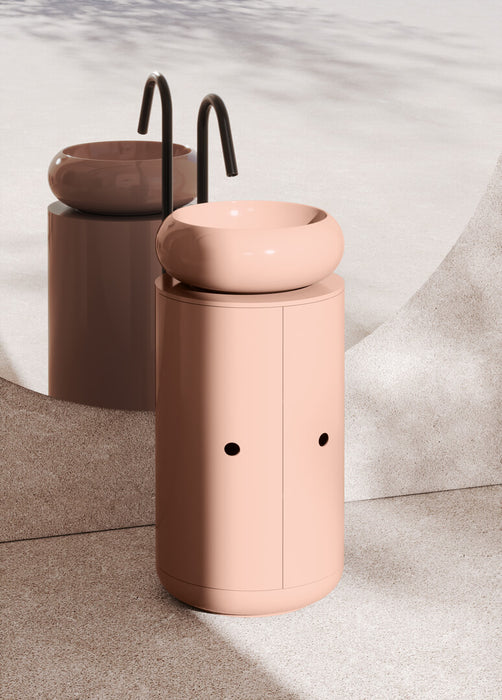 Lavoar Blat GSG Petra 42 cm – Rosa Lucido cod.039 | Made in Italy