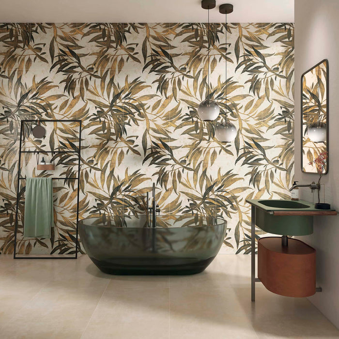 Gresie Portelanată decor Bamboo Beige Mat 60x120 cm – Sichenia Italia