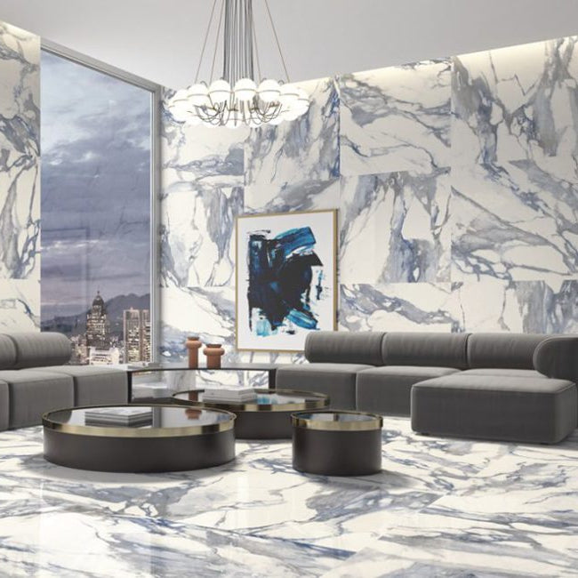 Gresie porțelanată Crash 120 × 120 cm, mat – Geotiles
