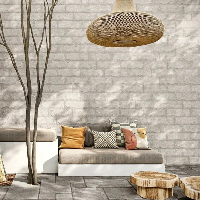 Gresie porțelanată Andes 15 × 45 cm, mat, aspect piatră – Realonda