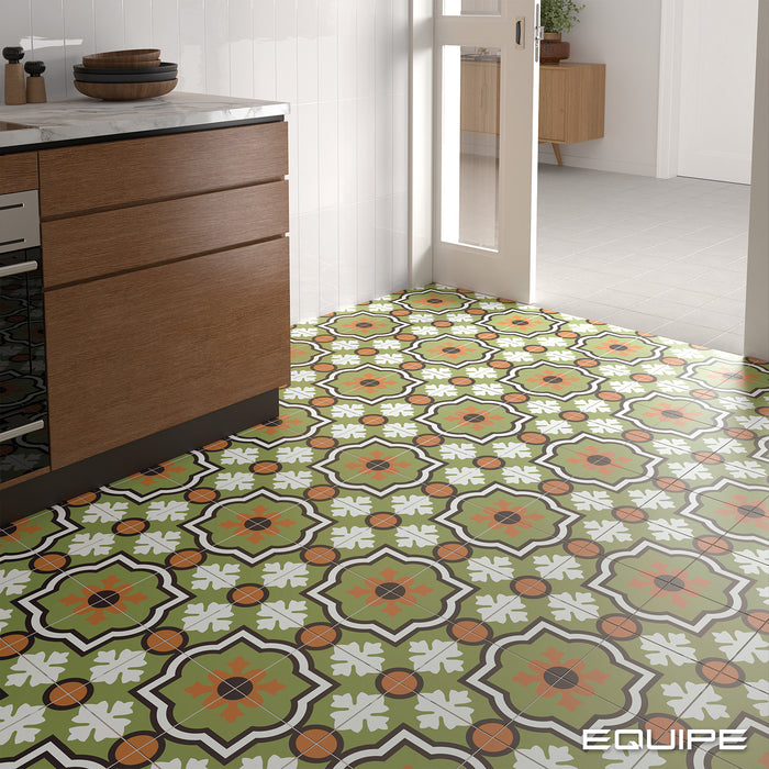 Gresie Rivoli 20×20 cm – Green & Monaco Verde | Equipe Spania