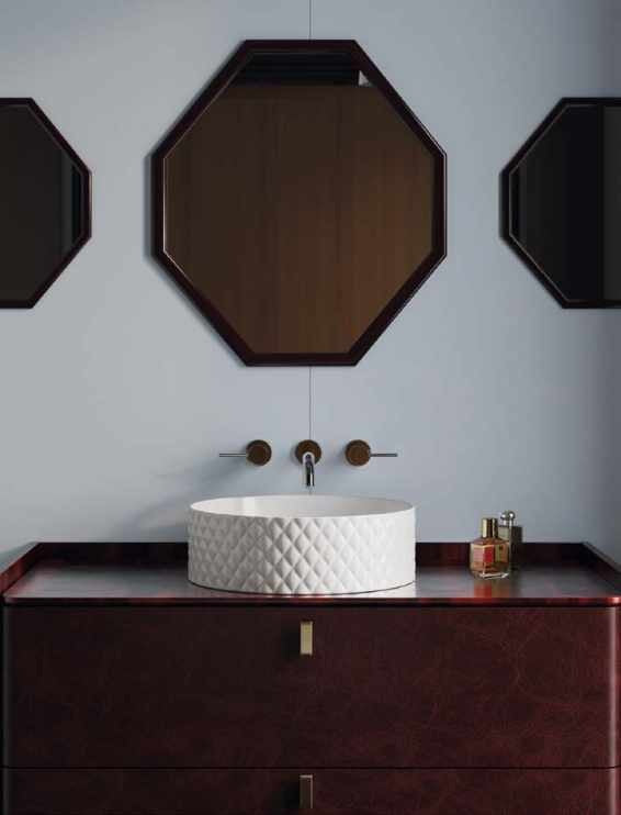 Lavoar Rombo Artceram pe mobilier