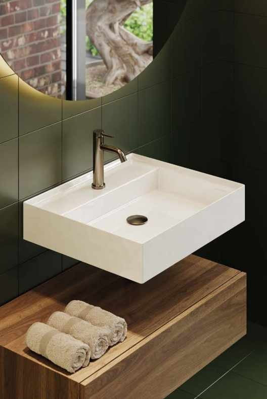 Lavoar Scalino 55x48 Artceram pe consolă