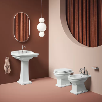 Lavoar oval Hermitage Artceram 68x55 cm ceramică sanitară Italia
