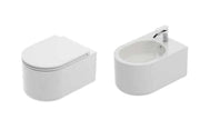 Set vas WC suspendat și bideu suspendat Solida Artceram 36x53