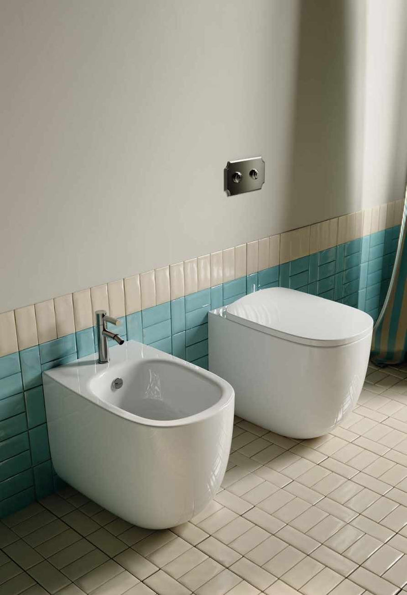 Vas WC și bideu pe pardoseală Seta Artceram
