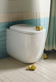 Vas WC pe pardoseală Seta Artceram alb în baie