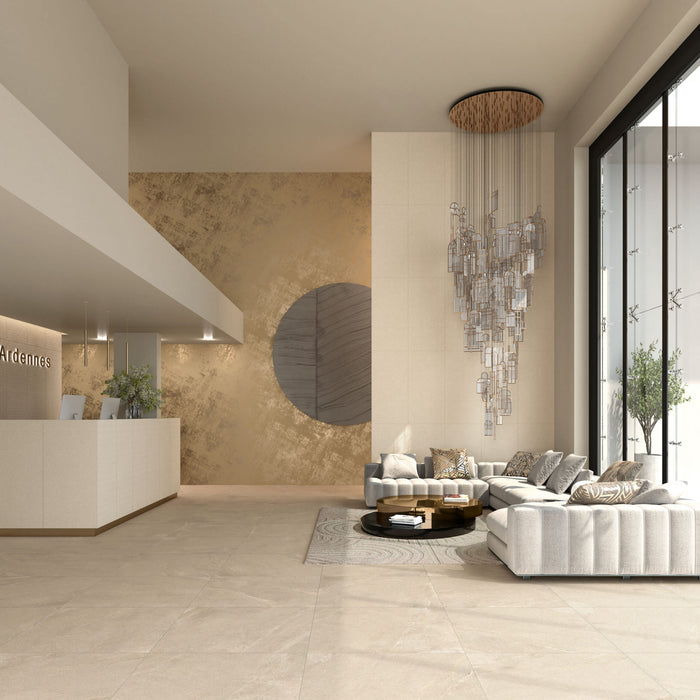 Gresie Portelanată decor Ardennes Chalks Cream 60x120 cm – Sichenia Italia