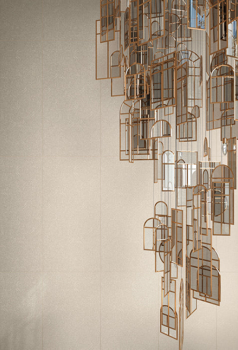 Gresie Portelanată decor Ardennes Chalks Cream 60x120 cm – Sichenia Italia