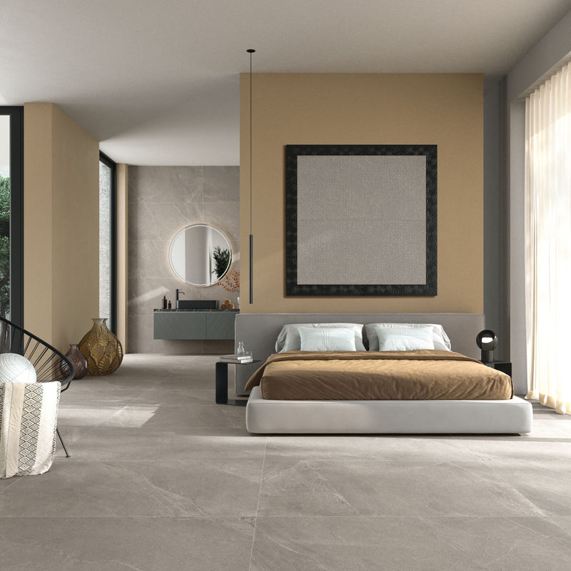 Gresie porțelanată Decor Ardennes Chalks Nut 60 × 120 cm – Sichenia