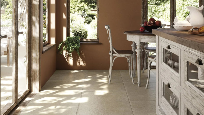 Gresie porțelanată Chantilly Beige 60 × 120 cm, mat – Sichenia
