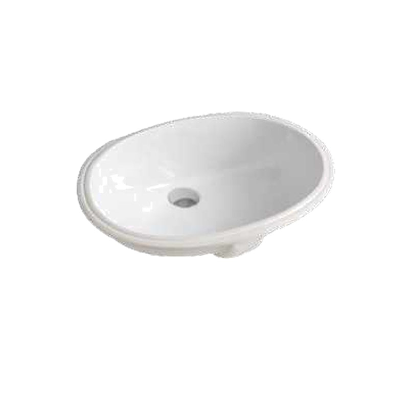 Lavoar sub blat Diana oval 57x40 cm Artceram DIL001