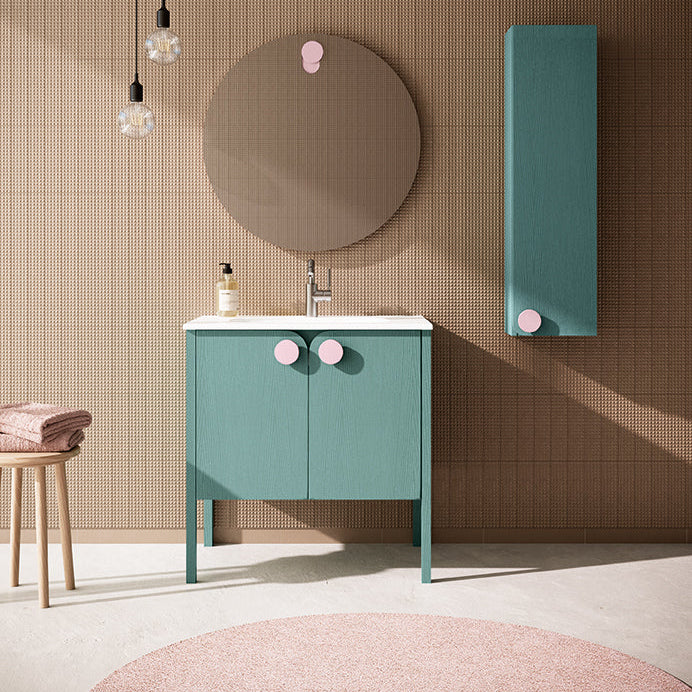 Mobilier baie contemporan Tiffany TF01 80 cm Eban Mobili Italy