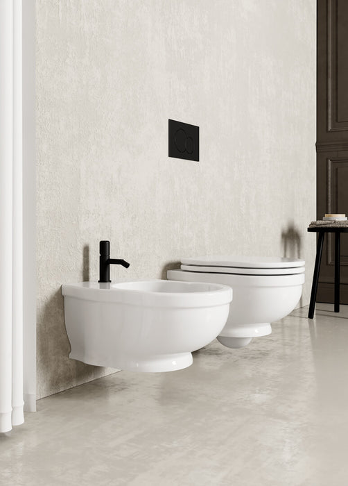 Bidet Suspendat GSG Time 34×54 cm – Capac Soft Close, Made in Italy