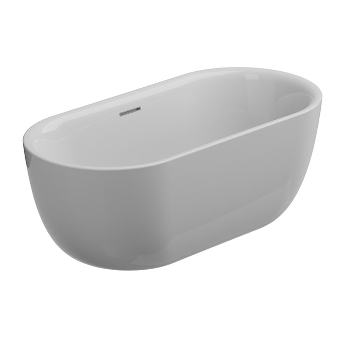 Cadă Freestanding Hit – Alb Lucios 170×80 cm | Acril Compozit GSG