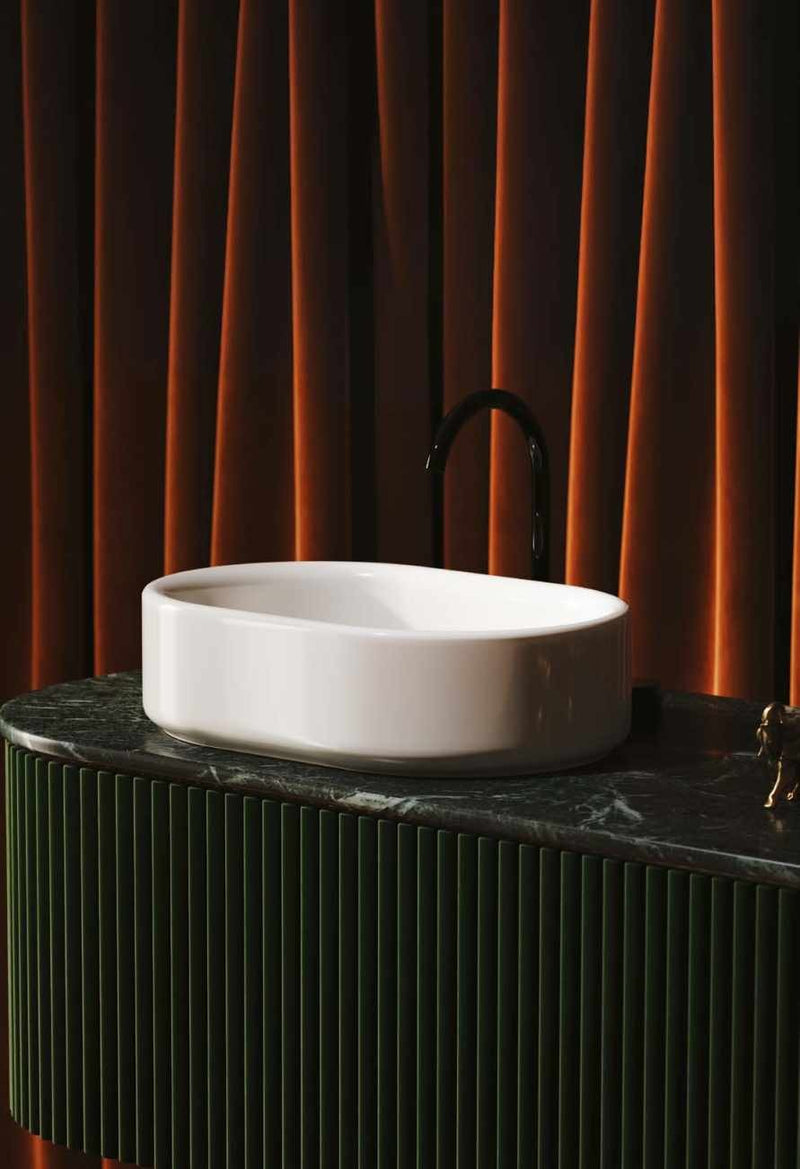 Lavoar oval Won Artceram pe mobilier