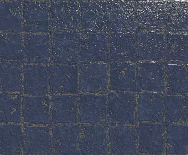 Gresie și faianță porțelanată Abstra Blue Blocks Shiny 50 × 100 cm – Aparici