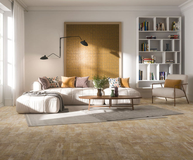 Gresie/ Faianta abstra ocre blocks shiny 50x100cm made in spania