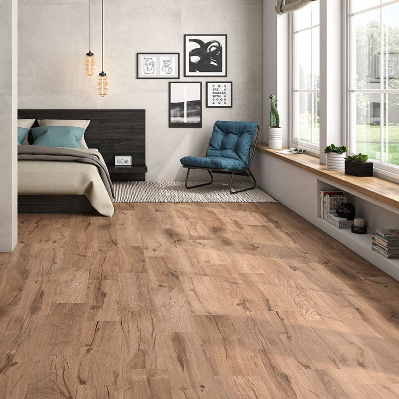 Gresie porțelanată Bricola 20 × 75 cm, mat, aspect lemn – Geotiles