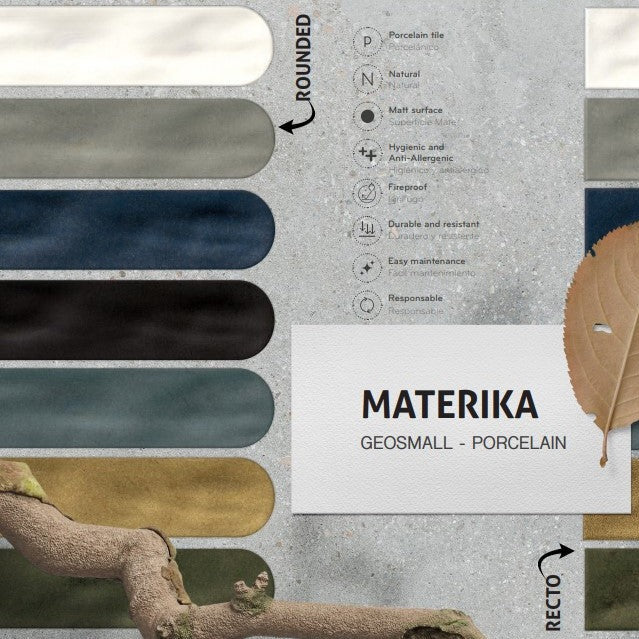 Faianta portelanata materika  5x25cm cm made in spania