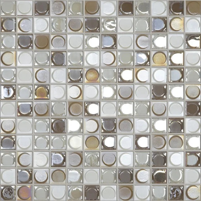 MOZAIC PE PLASA AURA 25X25CM VIDREPUR MADE IN SPAIN
